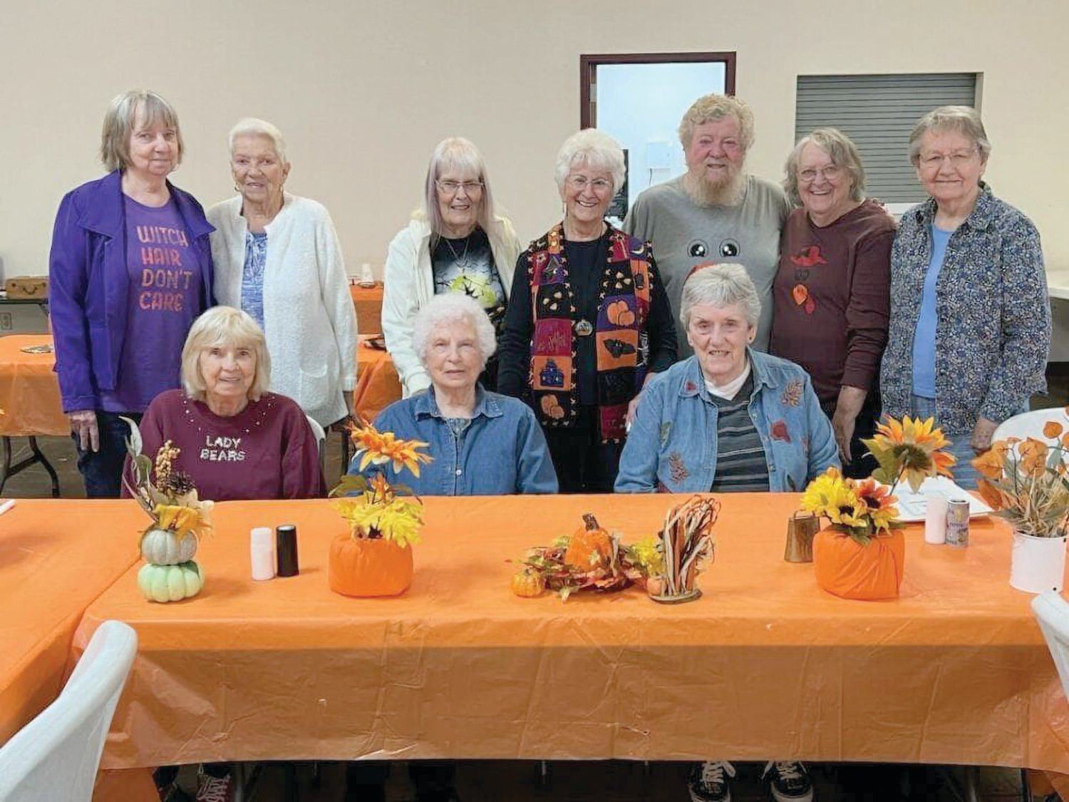 Mansfield Seniors recently held a Halloween luncheon and are now getting ready for a Thanksgiving event Nov. 18.